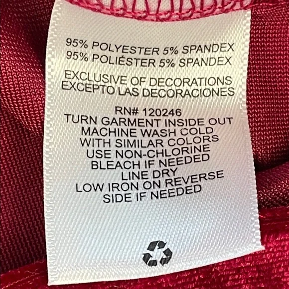 New Wallflower Sexy Santa Crop Top Mean Girls Red Faux Fur Christmas Sz L - Picture 7 of 7